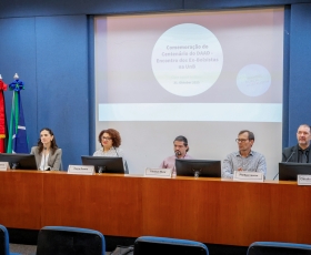 Encontro do Serviço Alemão de Intercâmbio Acadêmico com os ex-bolsistas do DF. 31/10/2025 Foto: Beto Monteiro/Ascom UnB